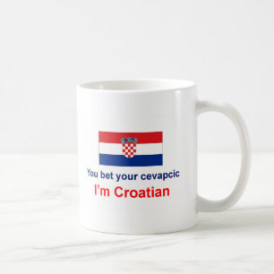 Kroate Cevapcic Kaffeetasse
