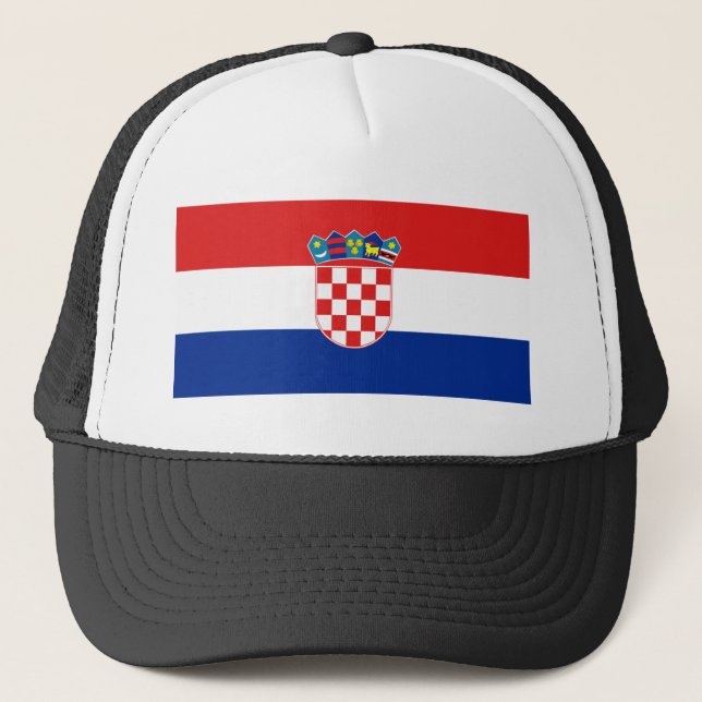 Kroatia Truckerkappe (Vorderseite)