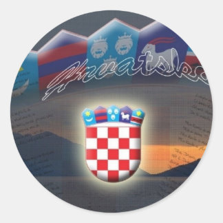 Kroatien Aufkleber