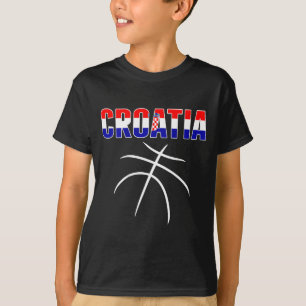 Kroatien Baseball Fans Jersey - Kroatische Flagge T-Shirt