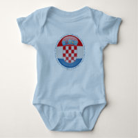 Kroatien-Blasen-Flagge