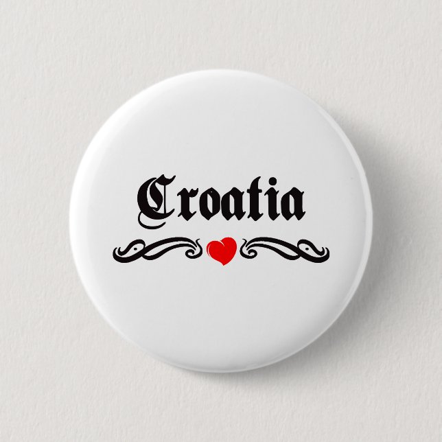 Kroatien Button (Vorderseite)