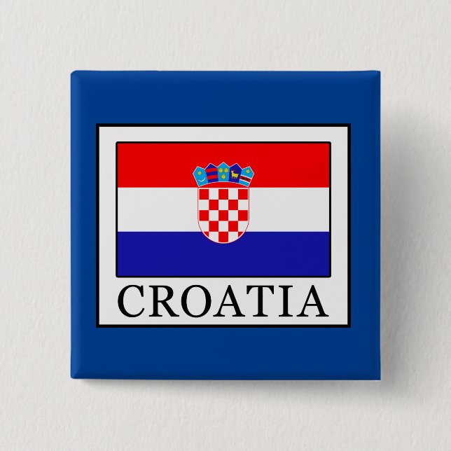 Kroatien Button (Vorderseite)