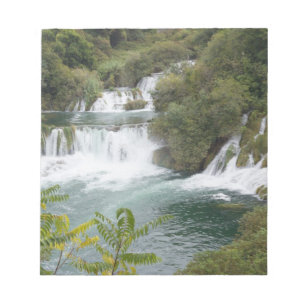 Kroatien, Dalmatien, Nationalpark Krka-Fälle Notizblock