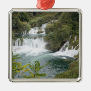 Kroatien, Dalmatien, Nationalpark Krka-Fälle Ornament Aus Metall