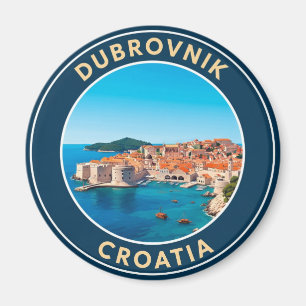 Kroatien Dubrovnik Reise Magnet