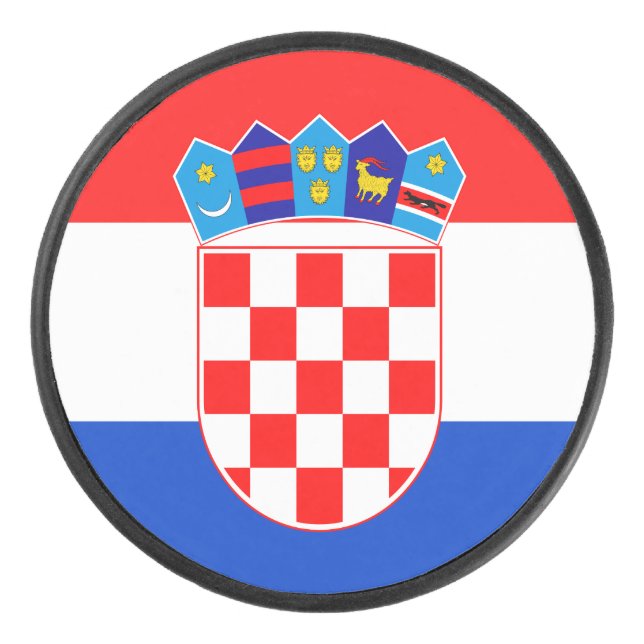 Kroatien Eishockey Puck (Vorderseite)