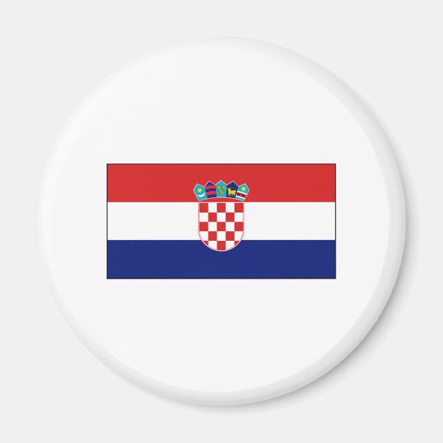 Kroatien FLAG International Magnet (Vorne)