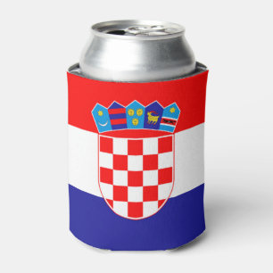 Kroatien-Flagge Dosenkühler