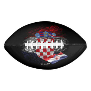 Kroatien-Flagge Football