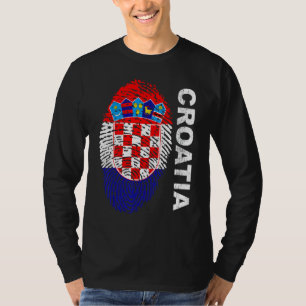 Kroatien-Flagge Fußball Sport Fußball Fan Anhänger T-Shirt