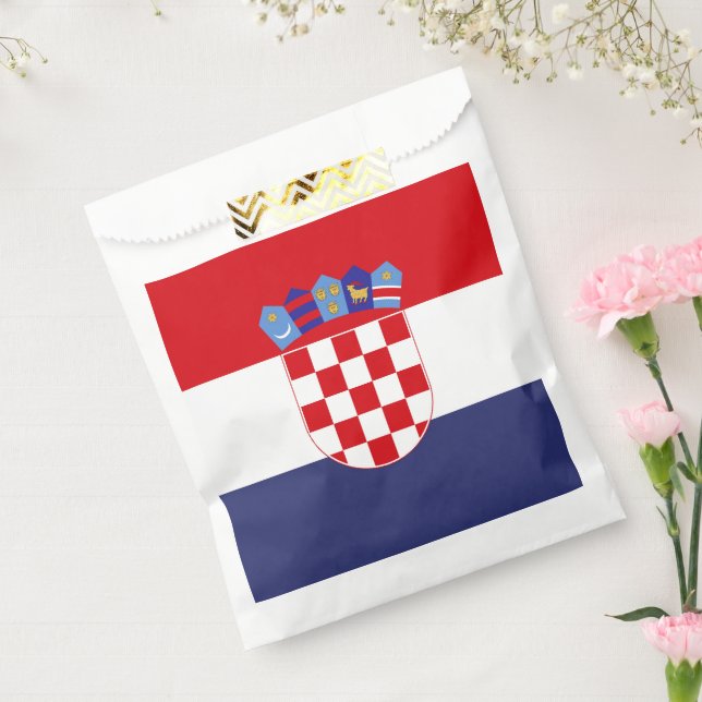 Kroatien-Flagge Geschenktütchen (Versiegelt)