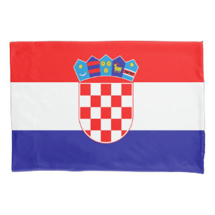 Kroatien-Flagge Kissenbezug