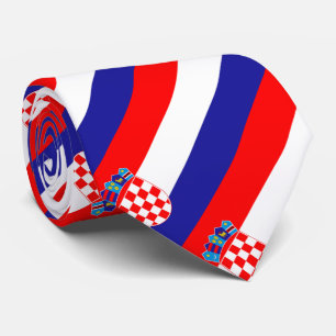 Kroatien-Flagge Krawatte
