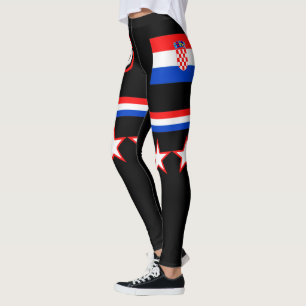 Kroatien-Flagge Leggings