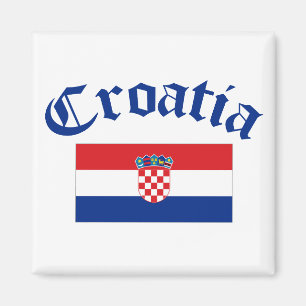 Kroatien-Flagge Magnet