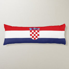 Kroatien-Flagge Seitenschläferkissen