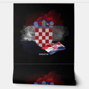 Kroatien-Flagge Tapete