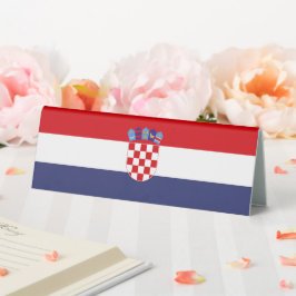 Kroatien-Flagge Tischaufsteller