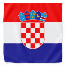 Kroatien-FlaggeBandana