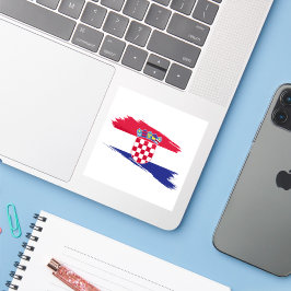 Kroatien-Flaggen-Aufkleber – Patriotisches Design Aufkleber
