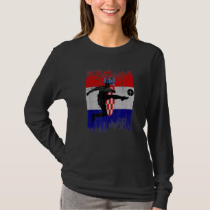 Kroatien Fußball Kroatisch Fußball Kroatisch Fußba T-Shirt