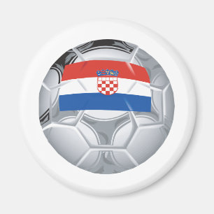 Kroatien-Fußball Magnet