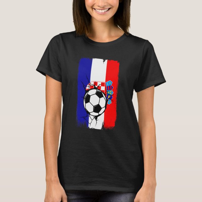 Kroatien Fußball T-Shirt (Vorderseite)