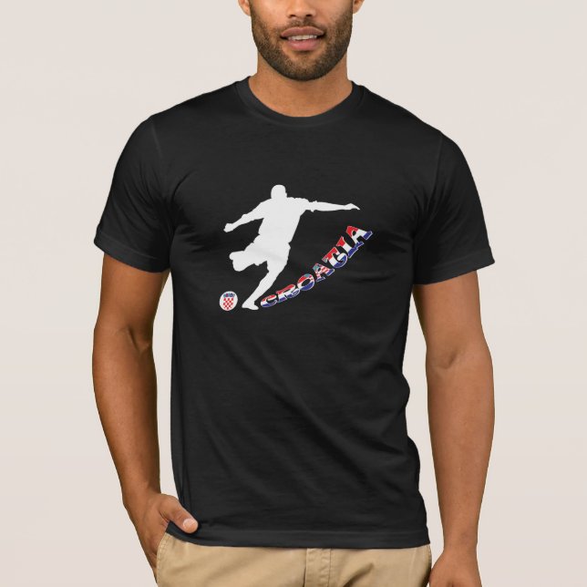 Kroatien-Fußball T-Shirt (Vorderseite)