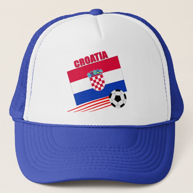 Kroatien-Fußball-Team Truckerkappe (Vorderseite)