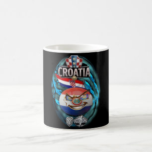 Kroatien-GBall Kaffeetasse