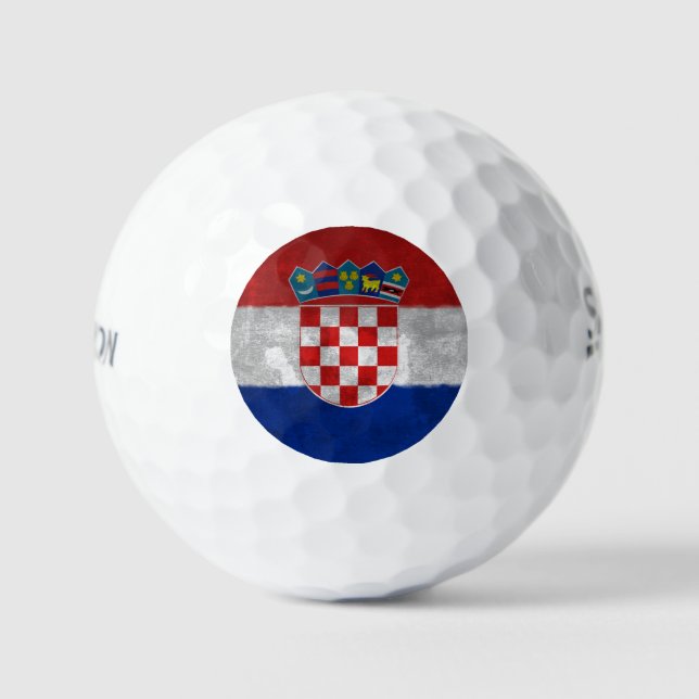 Kroatien Golfball (Vorderseite)