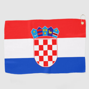 Kroatien Golfhandtuch