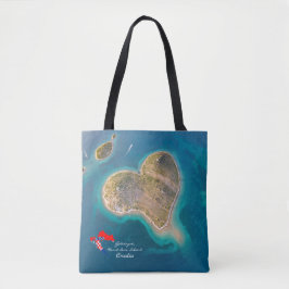 Kroatien | Hrvatska | Galešnjak, Herz-Liebe-Insel Tasche