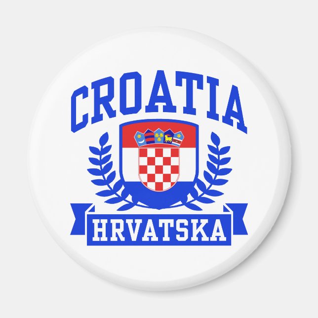 Kroatien Hrvatska Magnet (Vorne)