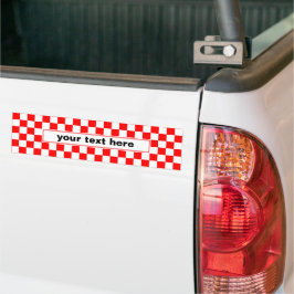 Kroatien | Hrvatska | Monogramm Prüfname Autoaufkleber