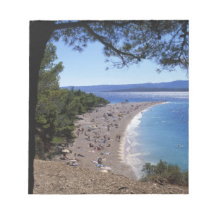 Kroatien, Insel Brac, Bol, Golden Cape Beach Notizblock