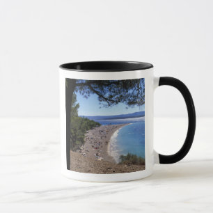 Kroatien, Insel Brac, Bol, Golden Cape Beach Tasse