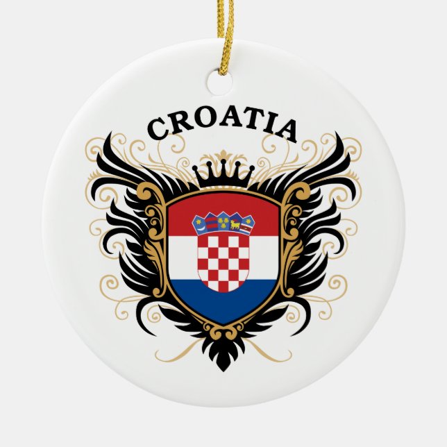 Kroatien Keramikornament (Vorne)