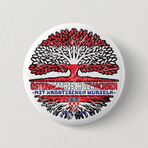 Kroatien Kroatisch Österreichisch Button
