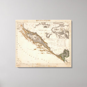 Kroatien Leinwanddruck