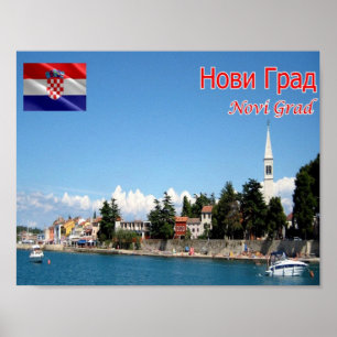 Kroatien - Novi Grad - Poster