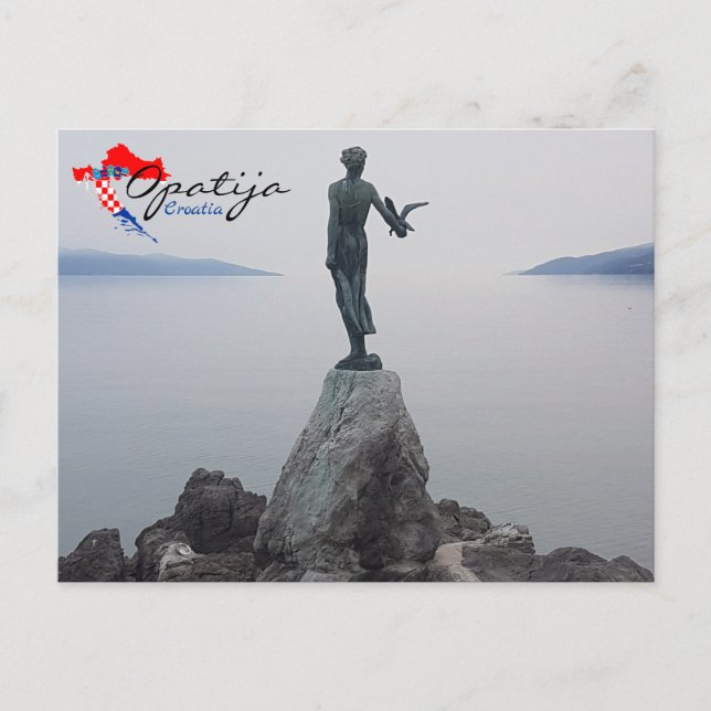 Kroatien | Opatija Postcard Postkarte (Vorderseite)