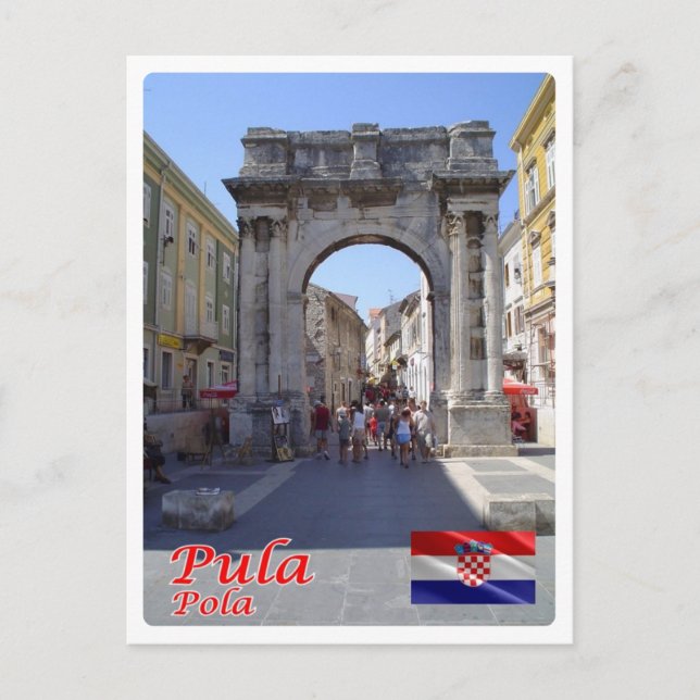 Kroatien - Paola - Pola - Pula - Postkarte (Vorderseite)