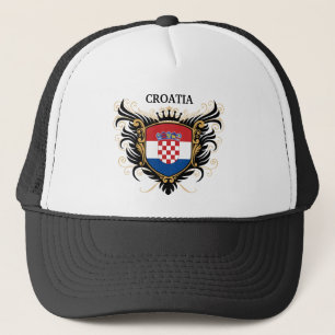 Kroatien [personifizieren Sie] Truckerkappe