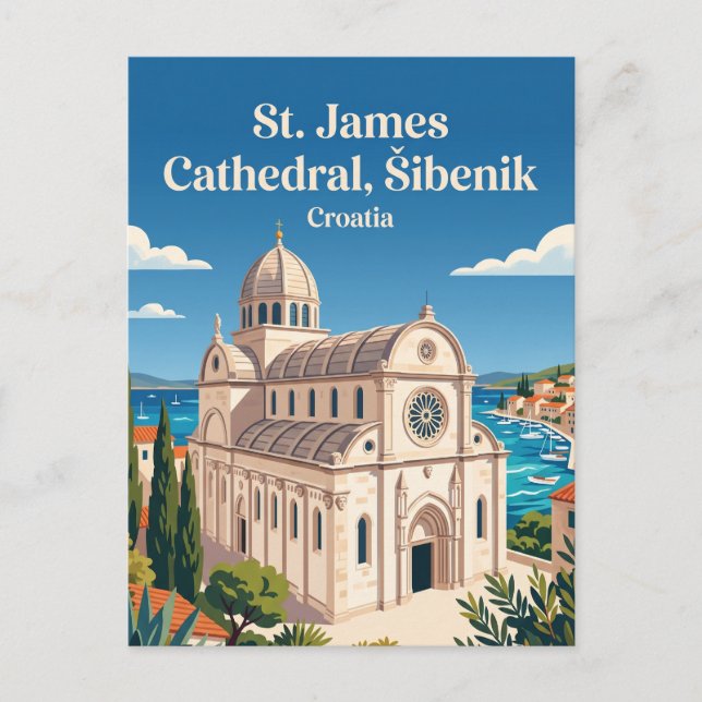 Kroatien Postkarte (Vorderseite)
