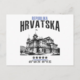 Kroatien Postkarte
