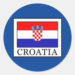 Kroatien Runder Aufkleber
