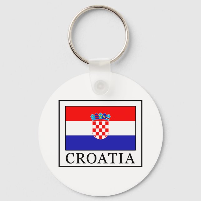 Kroatien Schlüsselanhänger (Vorderseite)