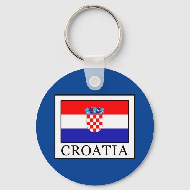 Kroatien Schlüsselanhänger (Vorderseite)